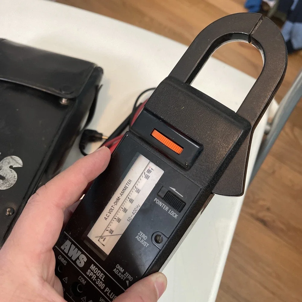 R174213 AWS Model SPR-300 Plus Analog Clamp Meter (14)